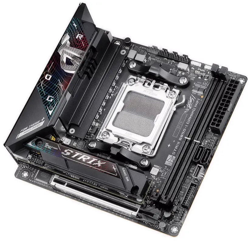 Montaje ASUS ROG STRIX B850-I GAMING WIFI Torrelaguna Informático Torrelaguna - Montaje ASUS ROG STRIX B850-I GAMING WIFI Torrelaguna