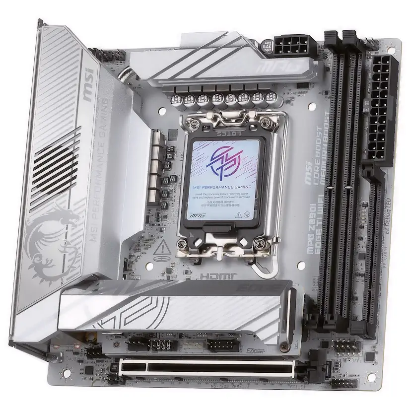 Montaje Placa Base MSI MPG Z890I EDGE TI WIFI Gaming PC Torrelaguna Montaje Placa Base MSI MPG Z890I EDGE TI WIFI Gaming PC Torrelaguna
